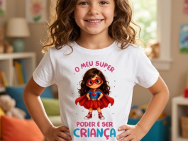T-shirt dia das crianças